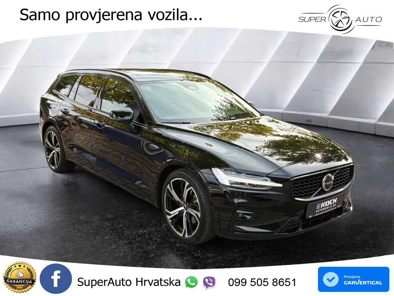 Volvo V60 2.0 B4 Benzin DCT ACC+GR SJED+360+PANO