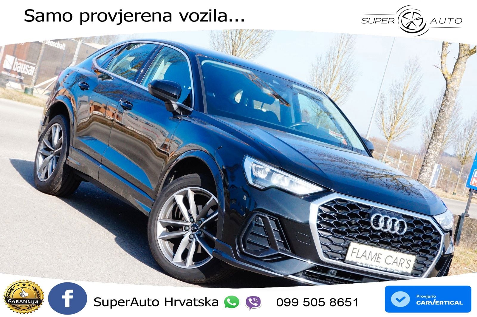 Audi Q3 Sportback 35 TDI (150 KS) S tronic LED+GR SJED+ACC