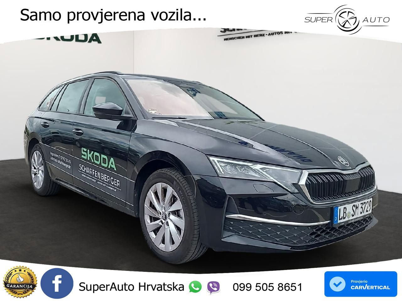 Škoda Octavia Combi 1.5 TSI (150 KS) DSG Selection LED+GR SJED+ACC