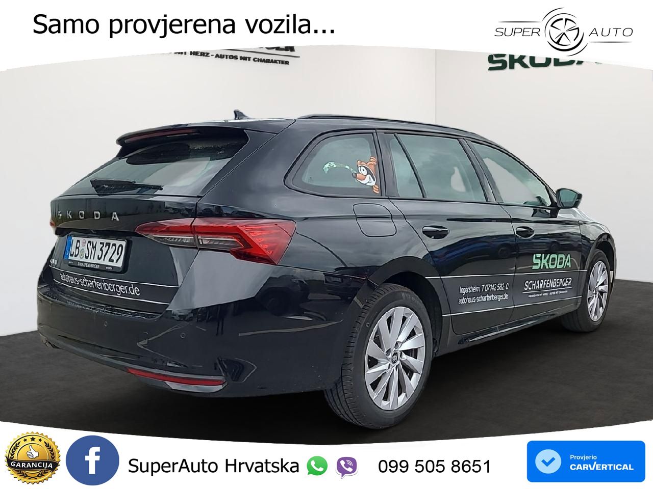 Škoda Octavia Combi 1.5 TSI (150 KS) DSG Selection LED+GR SJED+ACC