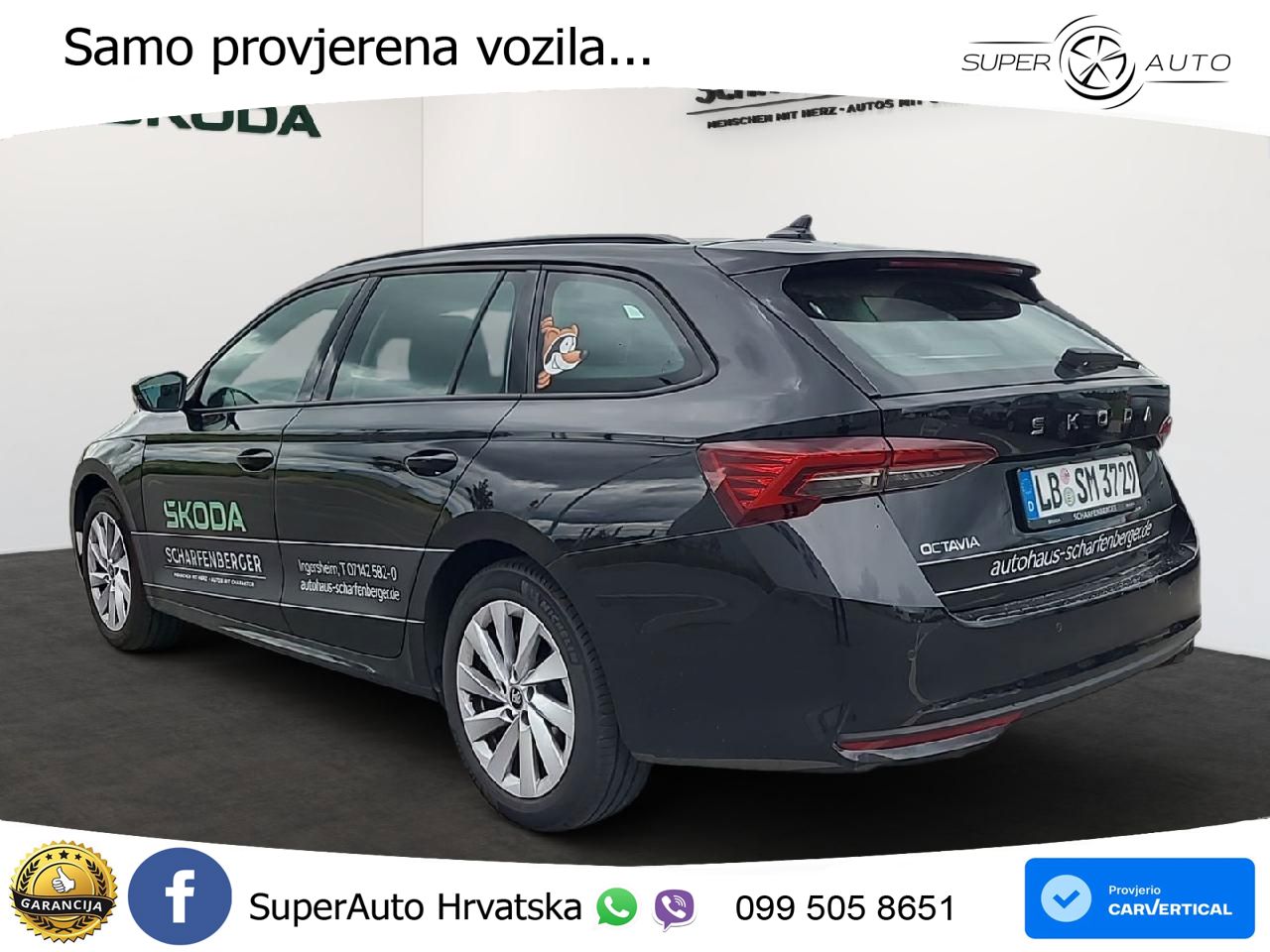 Škoda Octavia Combi 1.5 TSI (150 KS) DSG Selection LED+GR SJED+ACC