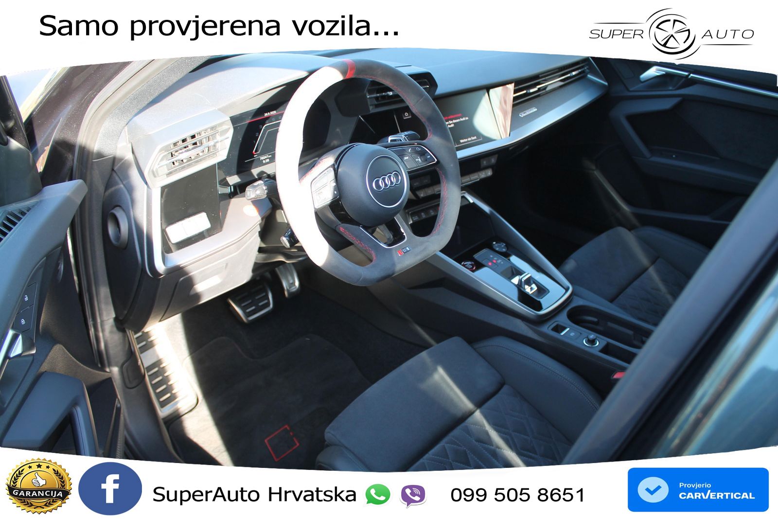 Audi RS3 Sedan 2.5 TFSI (400 KS) quattro S tronic LED+GR SJED+ACC
