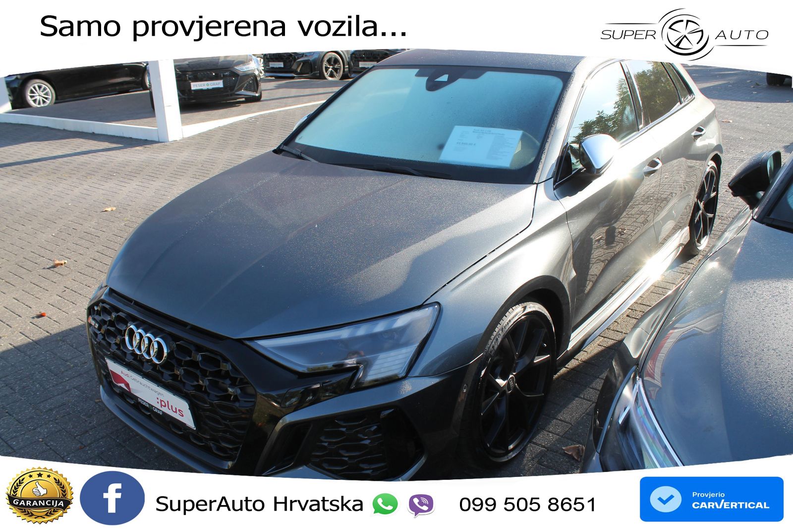 Audi RS3 Sedan 2.5 TFSI (400 KS) quattro S tronic LED+GR SJED+ACC