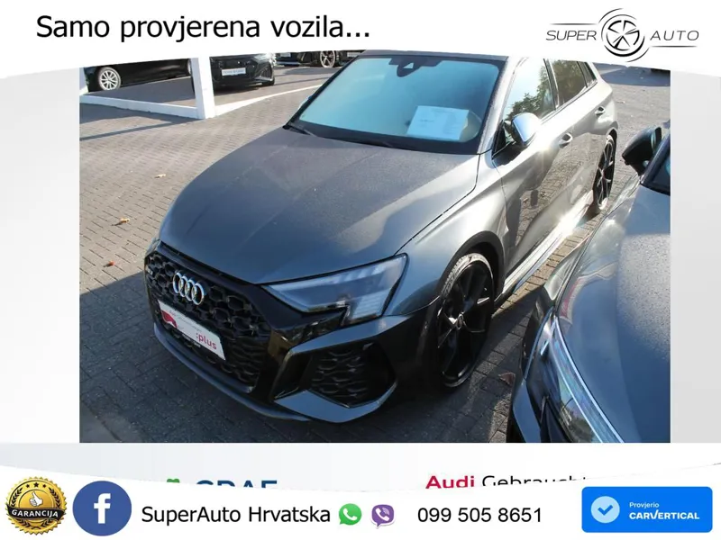 Audi RS3 Sedan 2.5 TFSI (400 KS) quattro S tronic LED+GR SJED+ACC