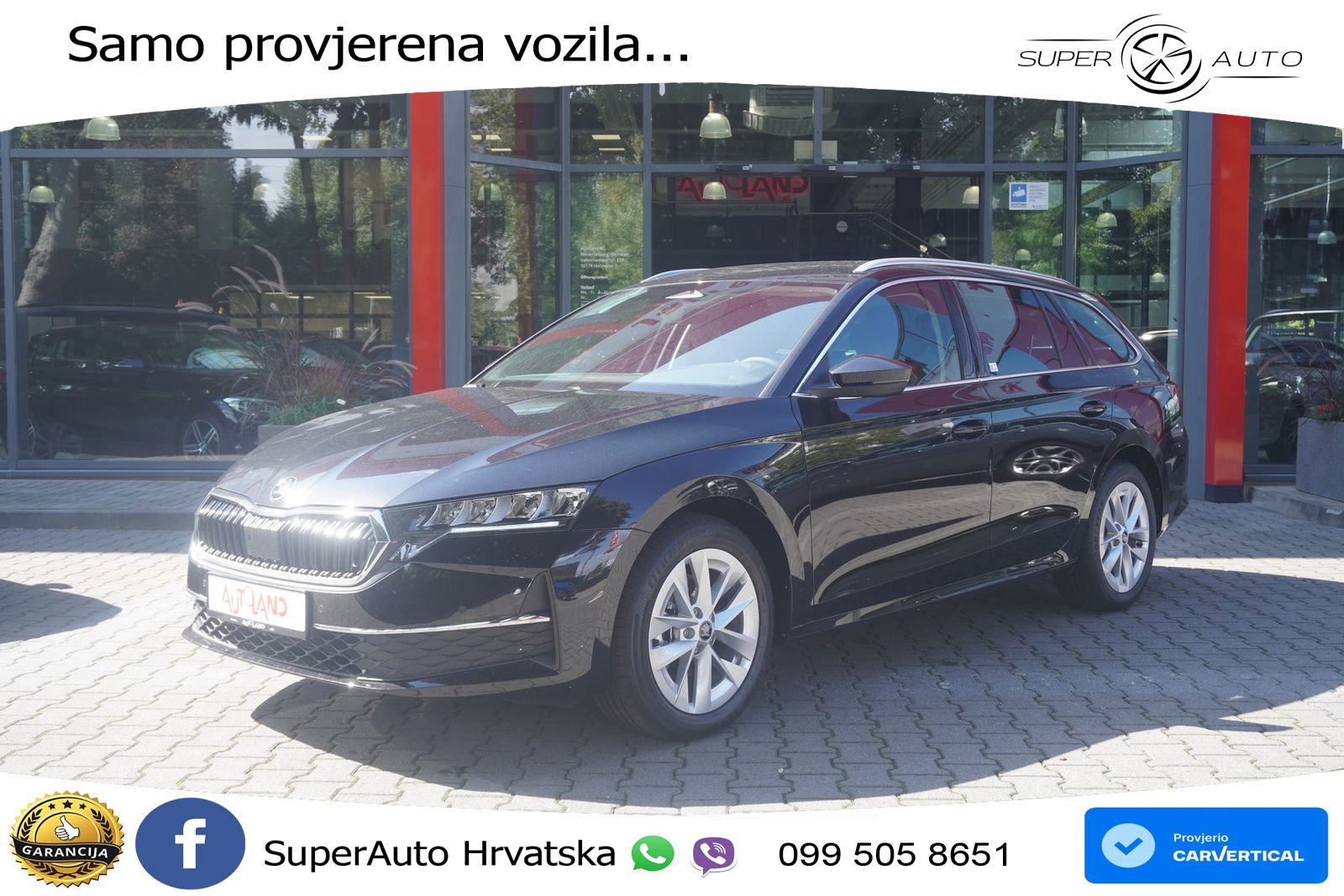 Škoda Octavia Combi 1.5 TSI (150 KS) DSG LED+GR SJED+ACC