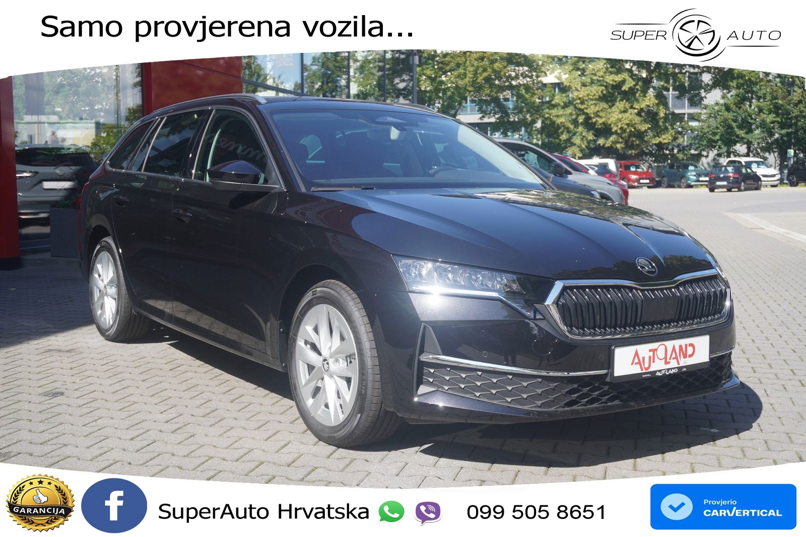 Škoda Octavia Combi 1.5 TSI (150 KS) DSG LED+GR SJED+ACC