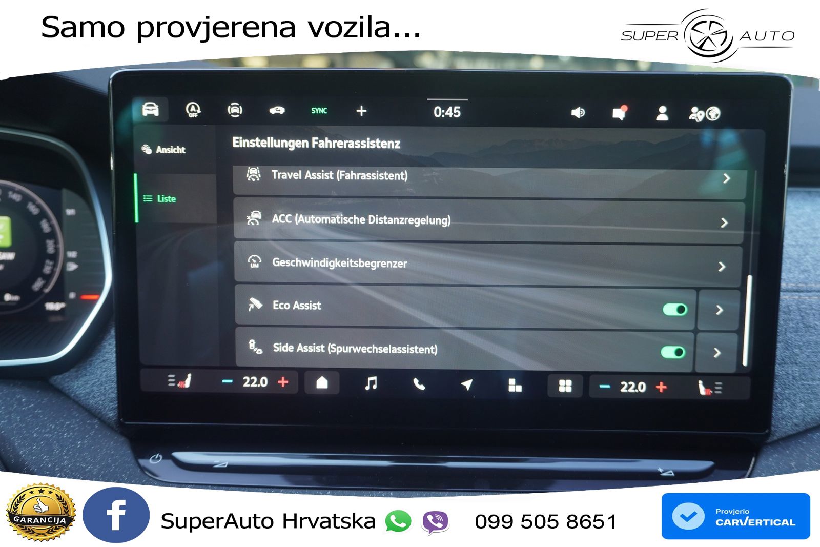 Škoda Octavia Combi 1.5 TSI (150 KS) DSG LED+GR SJED+ACC