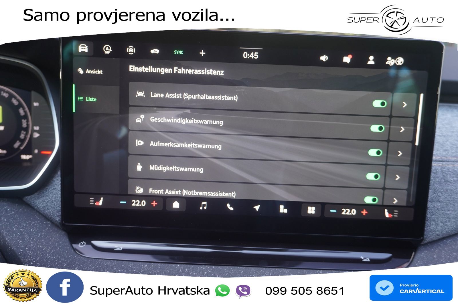 Škoda Octavia Combi 1.5 TSI (150 KS) DSG LED+GR SJED+ACC