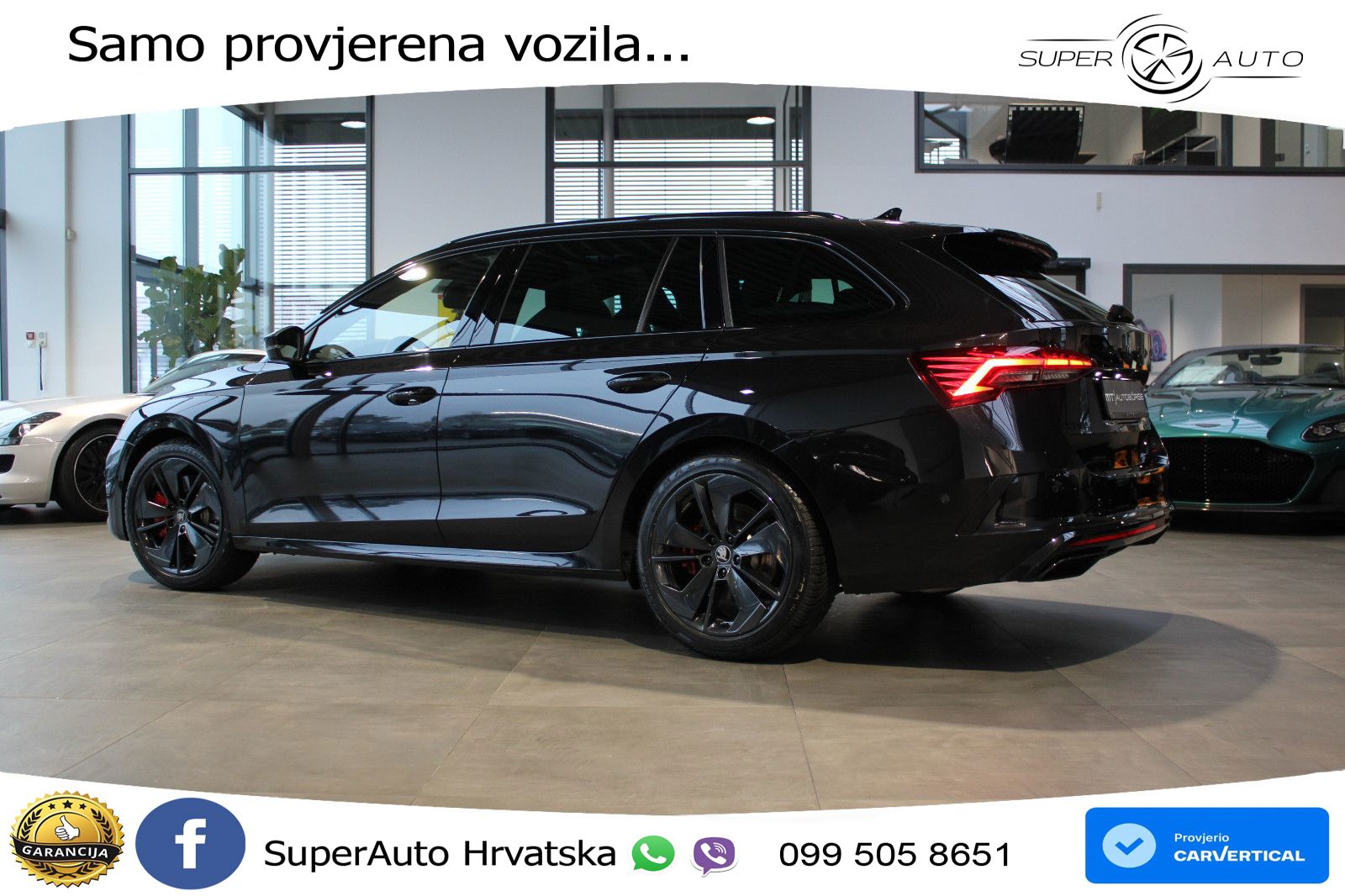 Škoda Octavia Combi RS 2.0 TSI (265 KS) DSG MATRIX+GR SJED+KAM