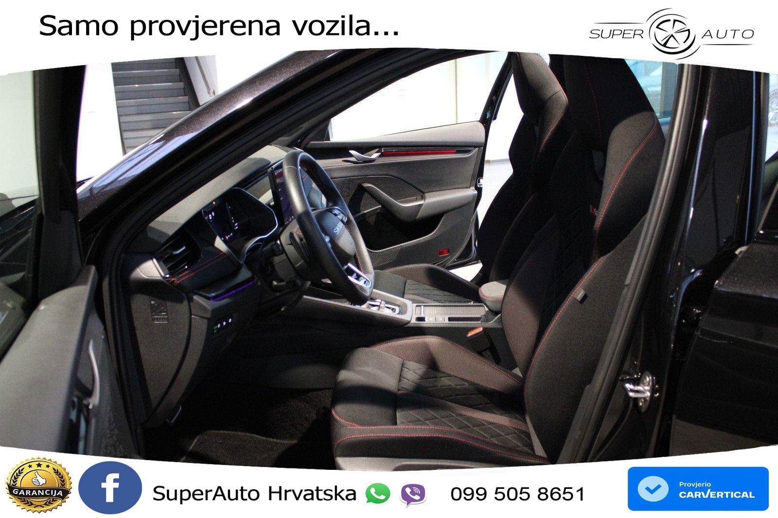 Škoda Octavia Combi RS 2.0 TSI (265 KS) DSG MATRIX+GR SJED+KAM