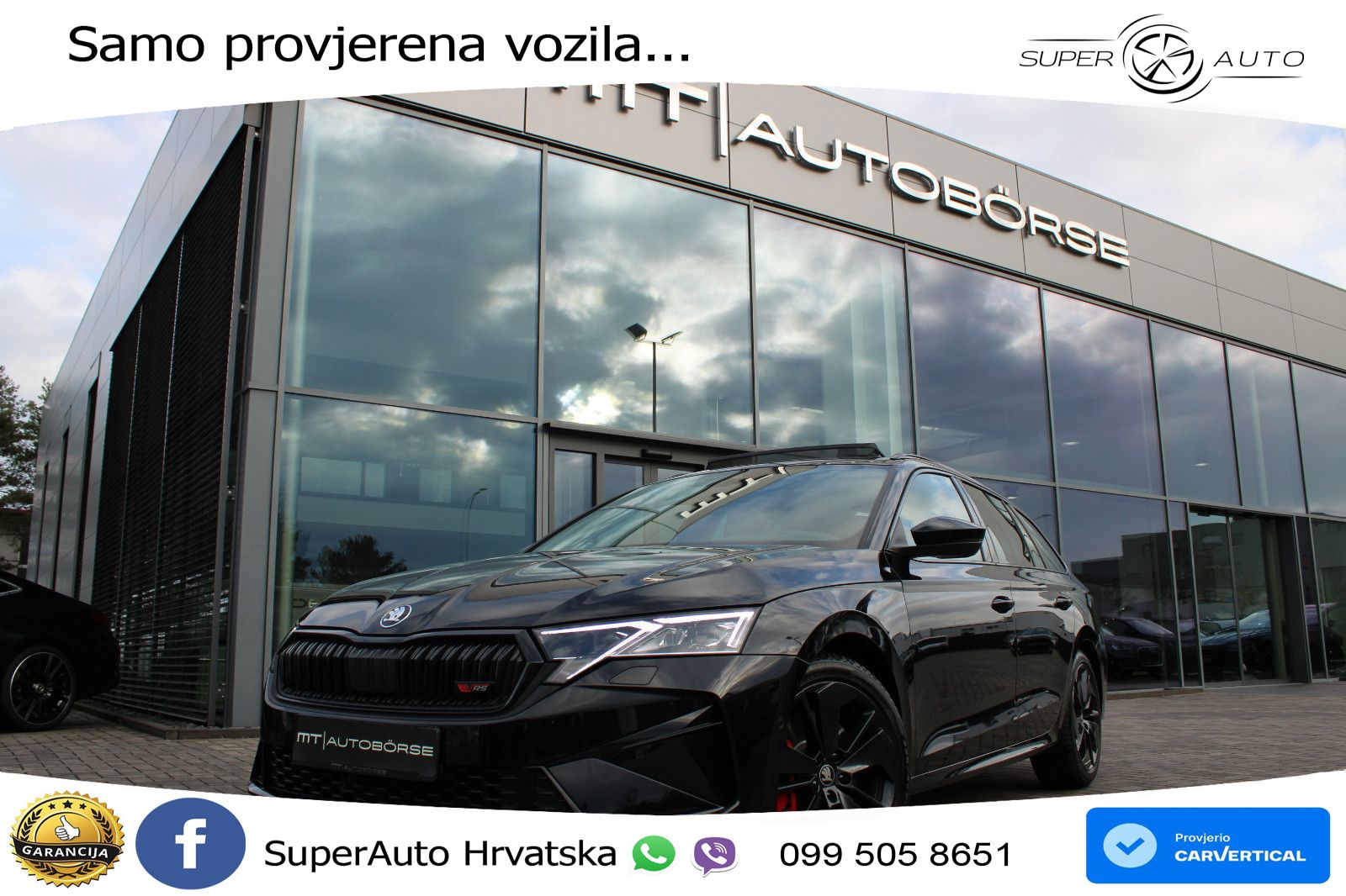 Škoda Octavia Combi RS 2.0 TSI (265 KS) DSG MATRIX+GR SJED+KAM