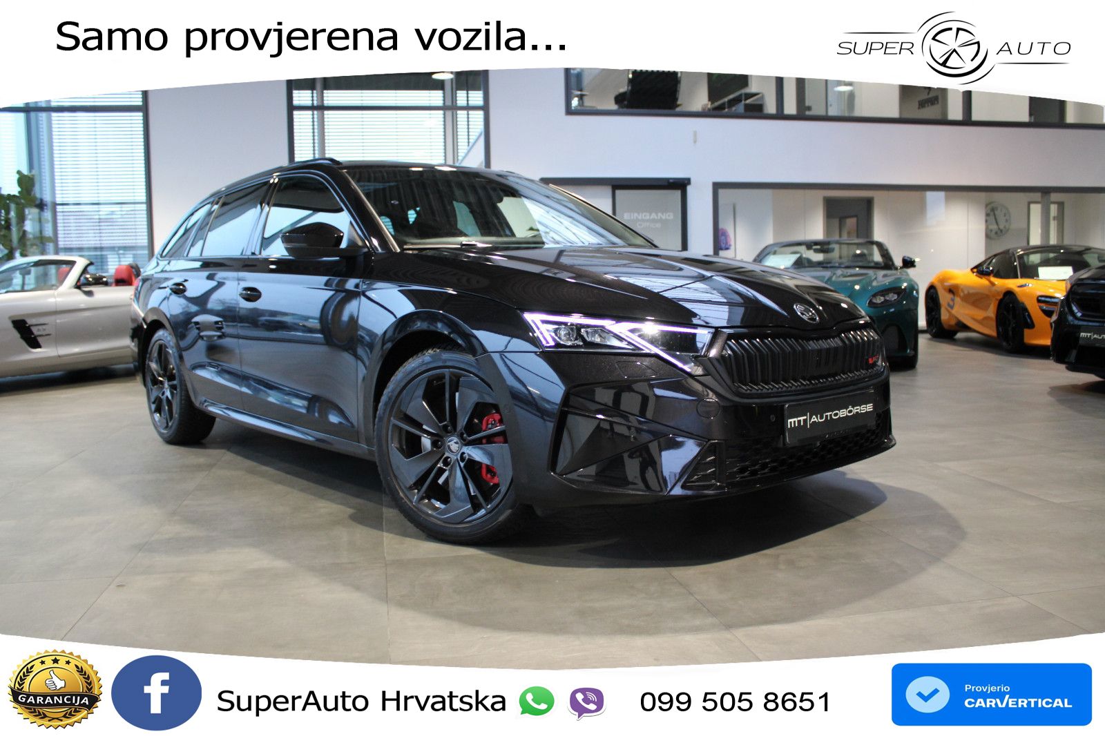 Škoda Octavia Combi RS 2.0 TSI (265 KS) DSG MATRIX+GR SJED+KAM