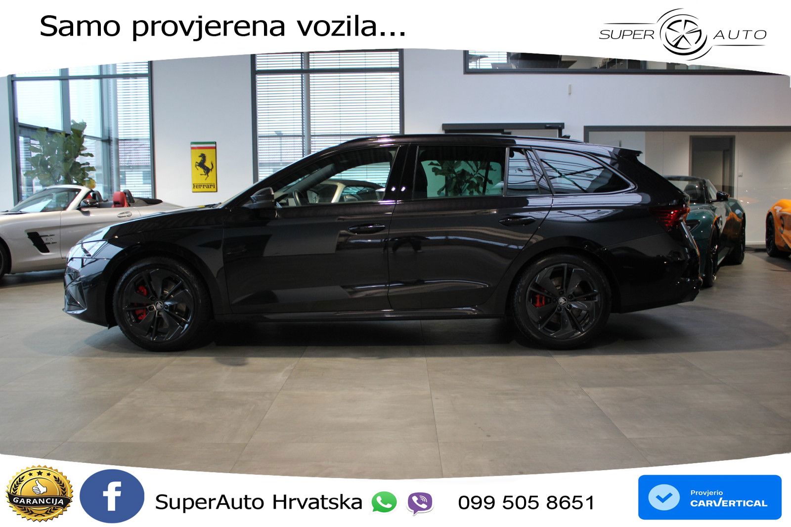 Škoda Octavia Combi RS 2.0 TSI (265 KS) DSG MATRIX+GR SJED+KAM
