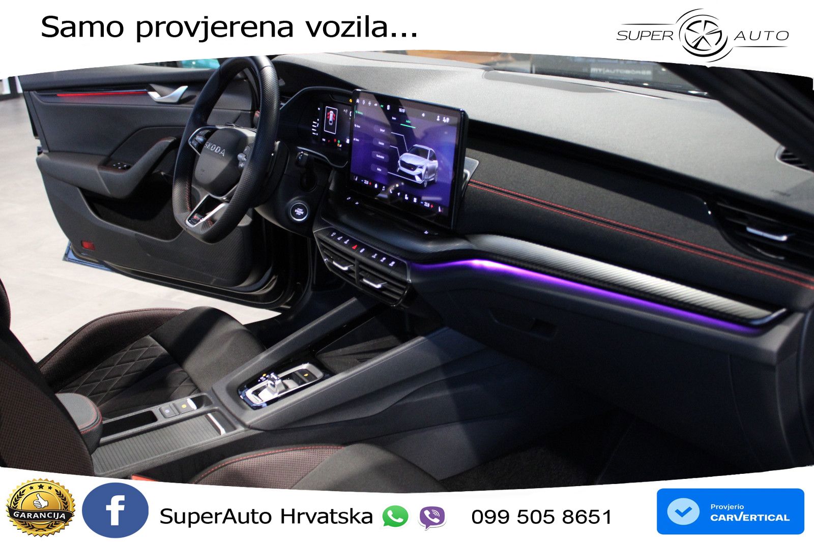 Škoda Octavia Combi RS 2.0 TSI (265 KS) DSG MATRIX+GR SJED+KAM