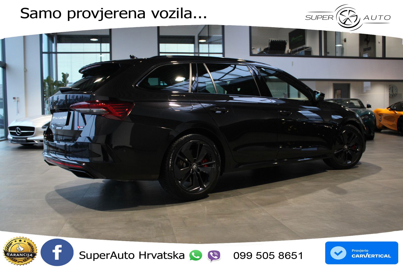 Škoda Octavia Combi RS 2.0 TSI (265 KS) DSG MATRIX+GR SJED+KAM