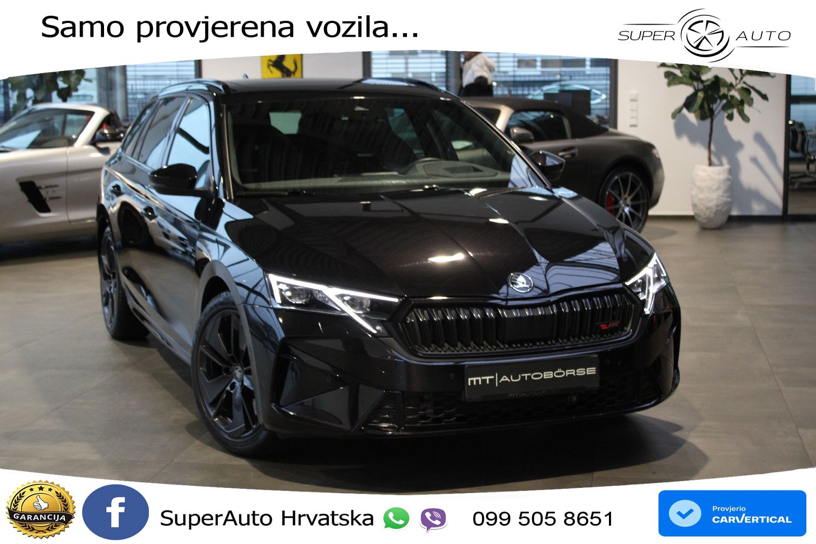 Škoda Octavia Combi RS 2.0 TSI (265 KS) DSG MATRIX+GR SJED+KAM