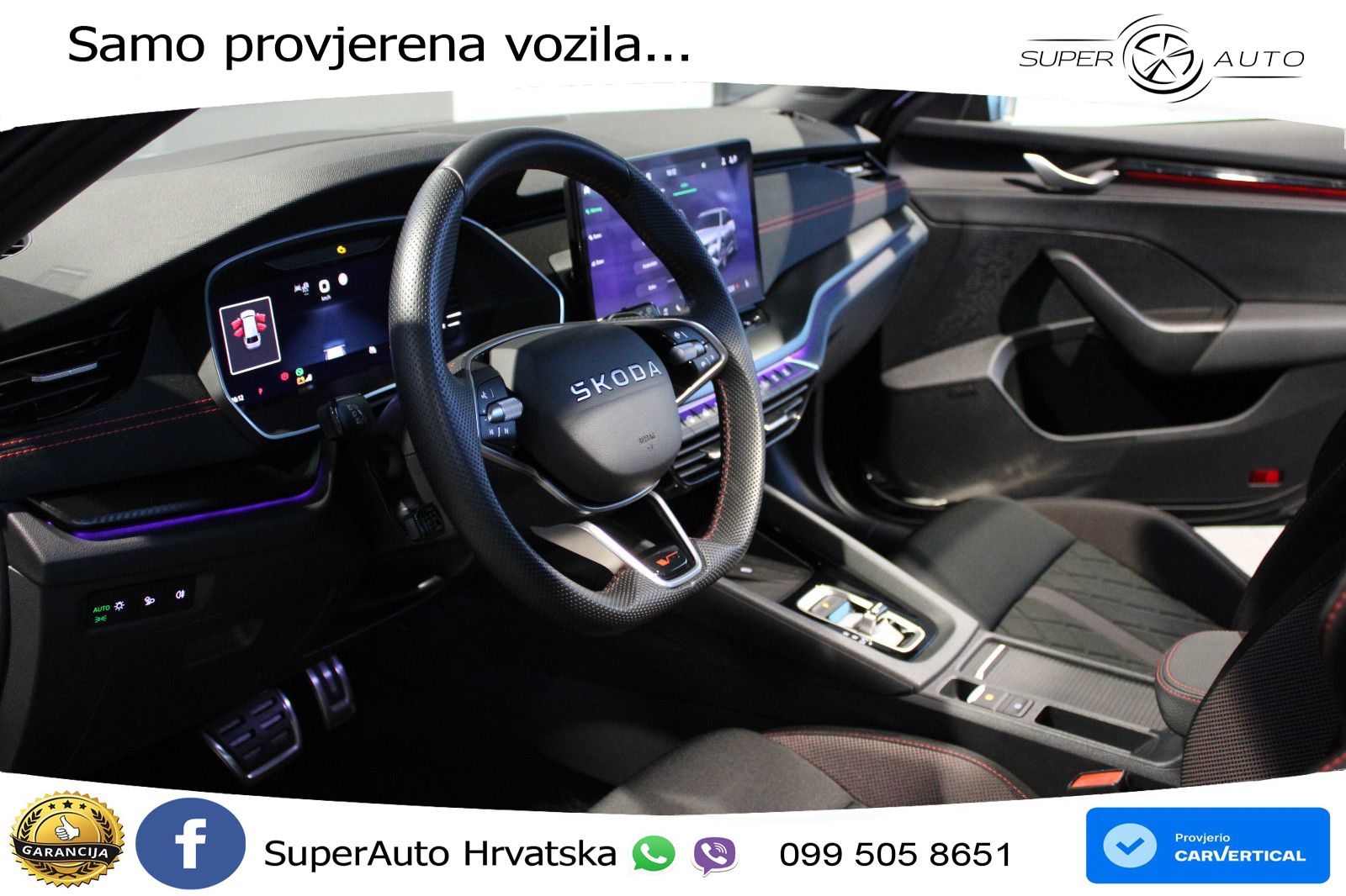 Škoda Octavia Combi RS 2.0 TSI (265 KS) DSG MATRIX+GR SJED+KAM