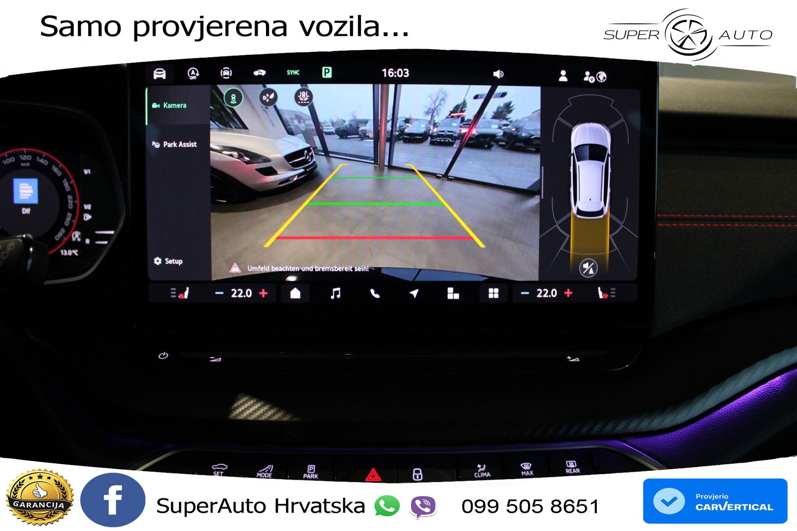 Škoda Octavia Combi RS 2.0 TSI (265 KS) DSG MATRIX+GR SJED+KAM