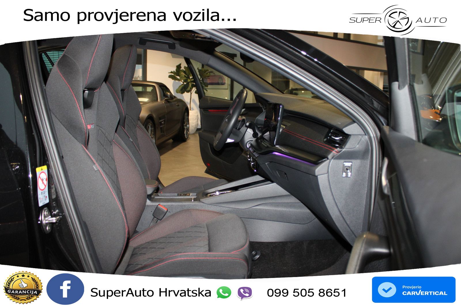 Škoda Octavia Combi RS 2.0 TSI (265 KS) DSG MATRIX+GR SJED+KAM