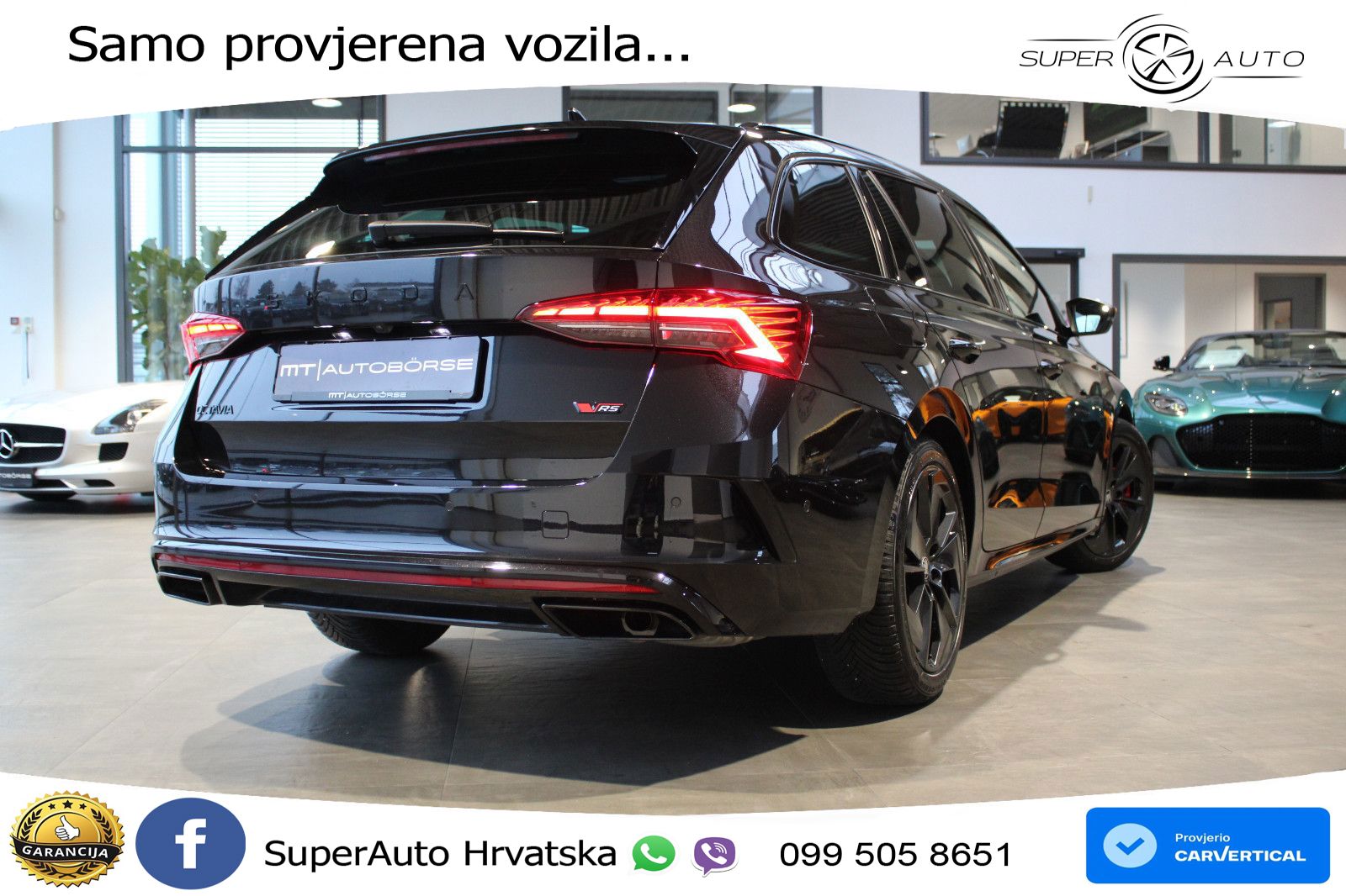 Škoda Octavia Combi RS 2.0 TSI (265 KS) DSG MATRIX+GR SJED+KAM