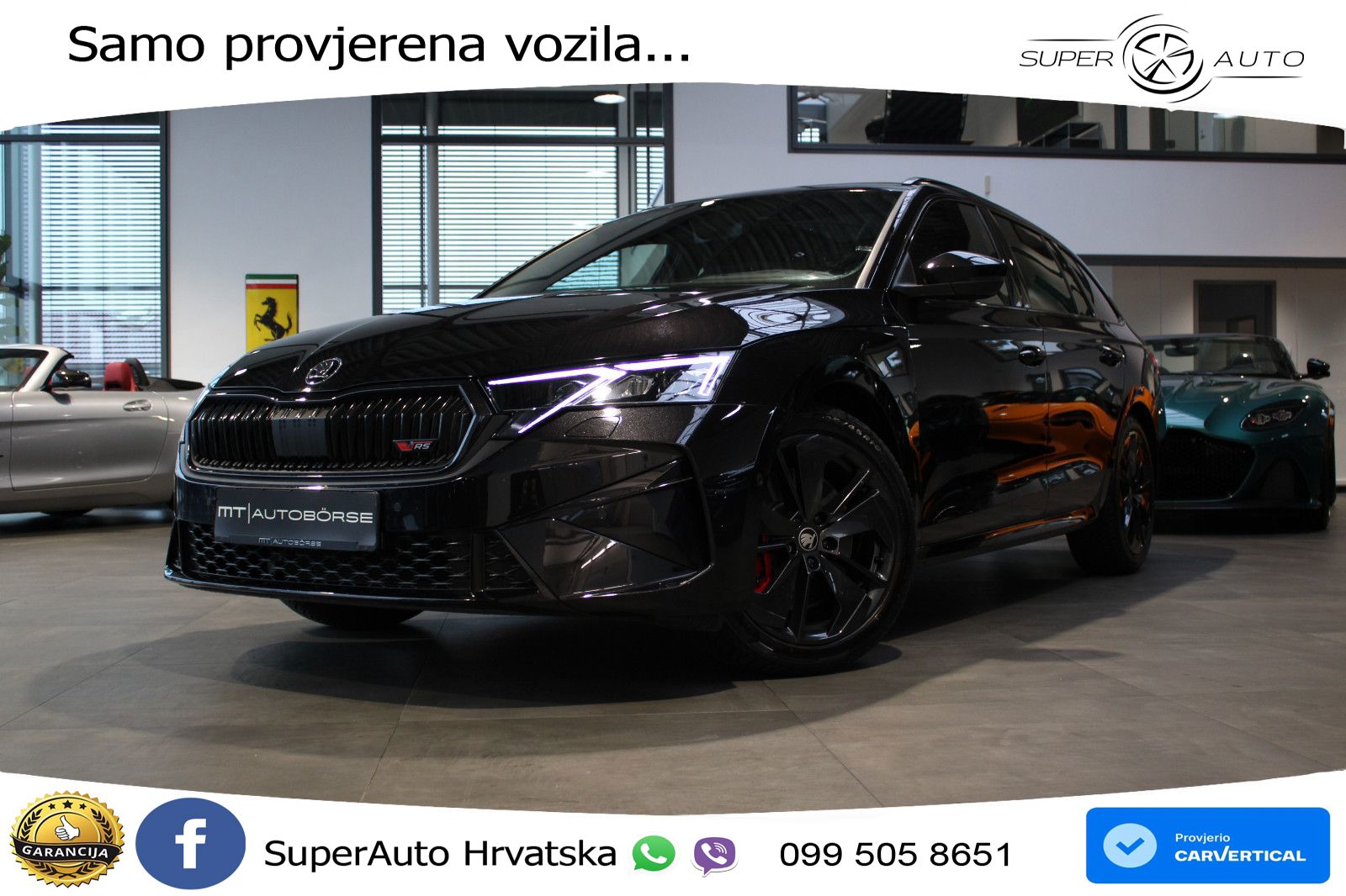 Škoda Octavia Combi RS 2.0 TSI (265 KS) DSG MATRIX+GR SJED+KAM