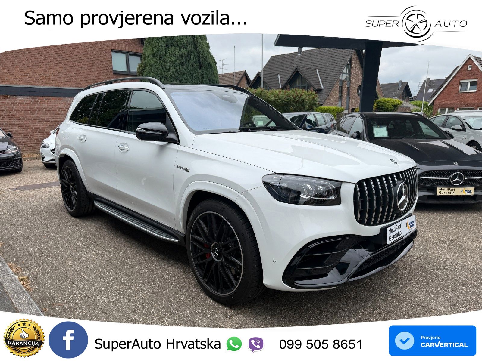 Mercedes-Benz GLS AMG GLS 63 V8 EQ Boost 4MATIC+ AMG SPEEDSHIFT TCT 9G ACC+HEAD+4xGR SJED+360+PANO
