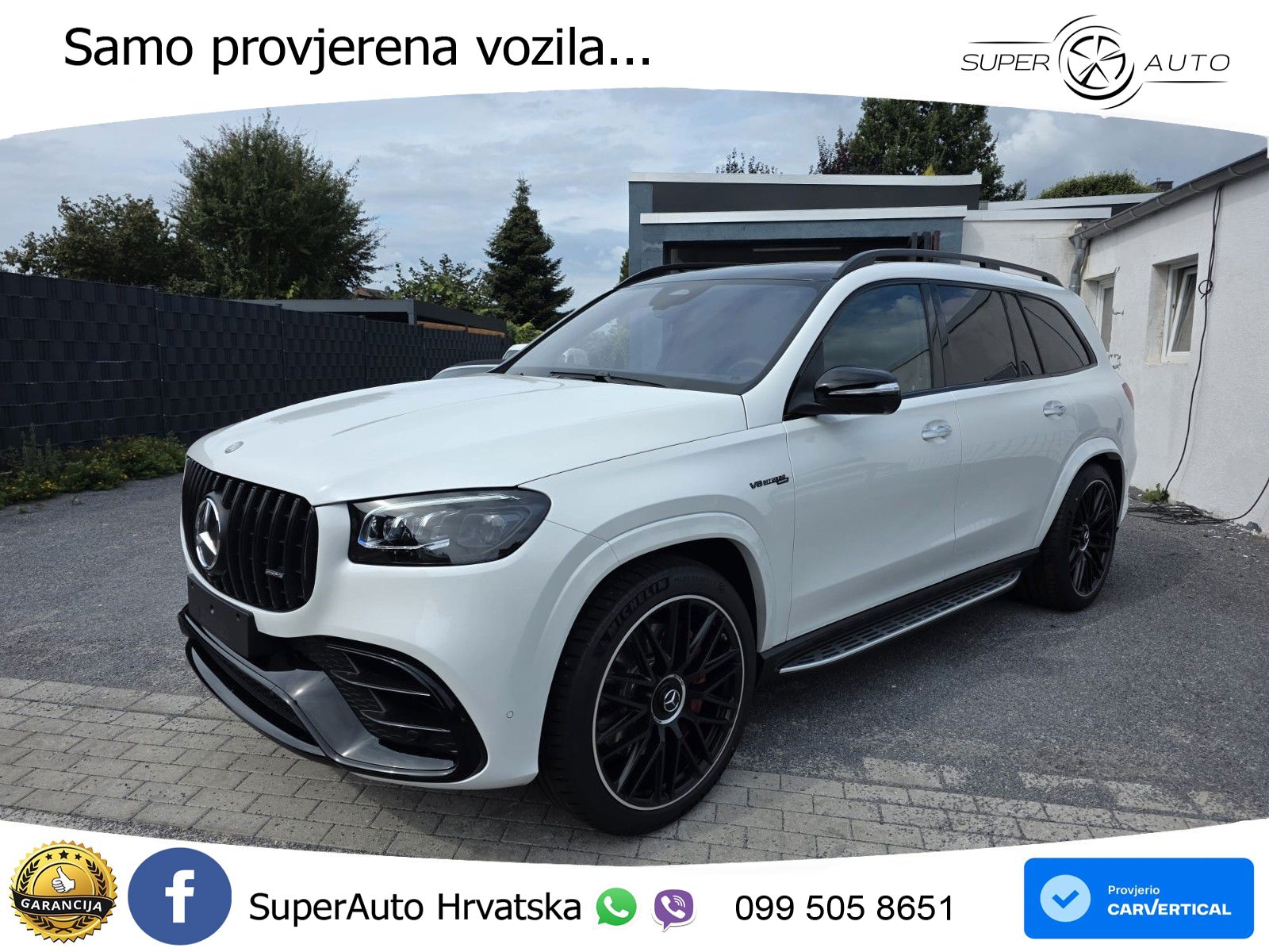 Mercedes-Benz GLS AMG GLS 63 V8 EQ Boost 4MATIC+ AMG SPEEDSHIFT TCT 9G ACC+HEAD+4xGR SJED+360+PANO