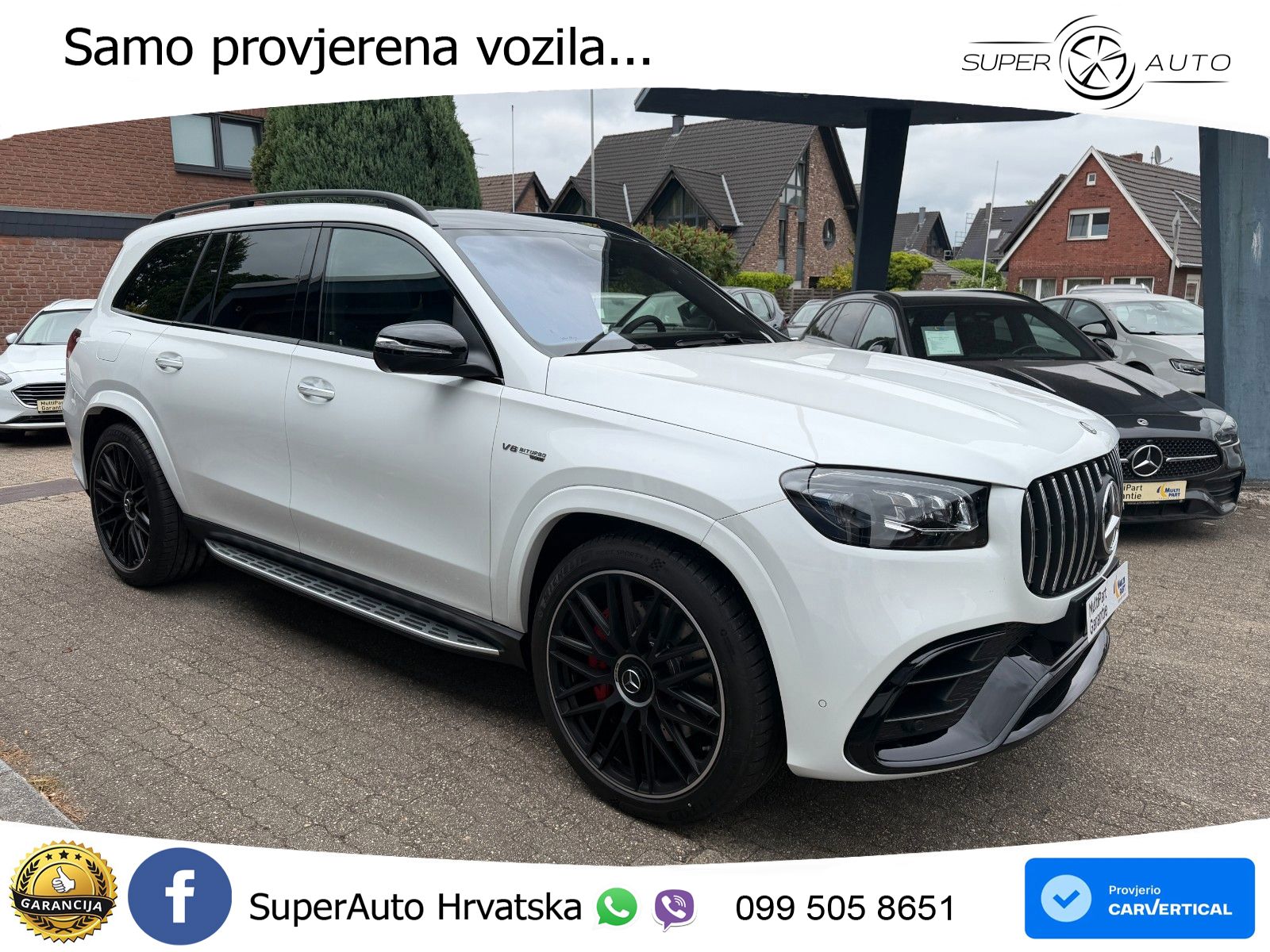 Mercedes-Benz GLS AMG GLS 63 V8 EQ Boost 4MATIC+ AMG SPEEDSHIFT TCT 9G ACC+HEAD+4xGR SJED+360+PANO