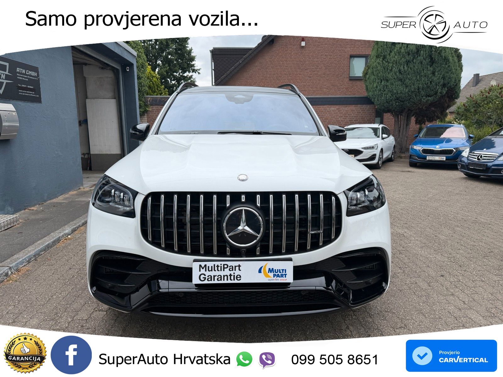 Mercedes-Benz GLS AMG GLS 63 V8 EQ Boost 4MATIC+ AMG SPEEDSHIFT TCT 9G ACC+HEAD+4xGR SJED+360+PANO