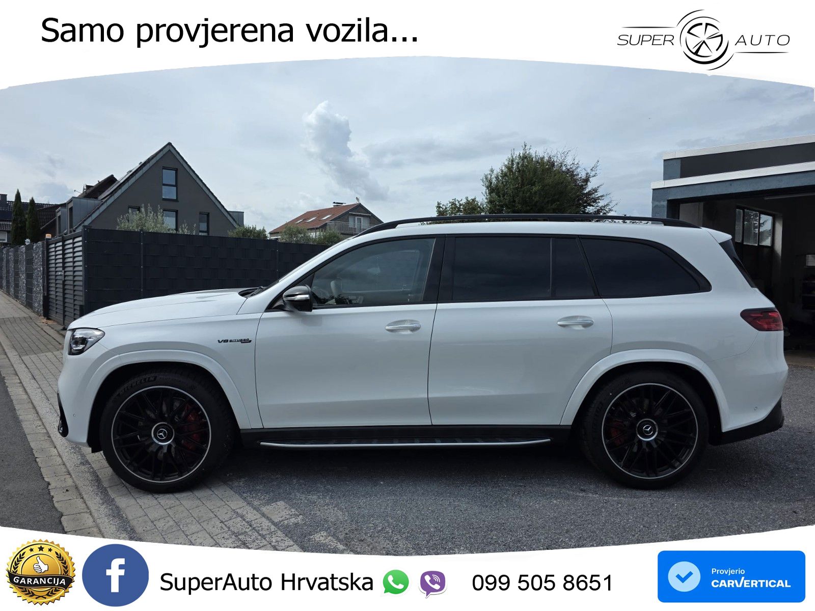 Mercedes-Benz GLS AMG GLS 63 V8 EQ Boost 4MATIC+ AMG SPEEDSHIFT TCT 9G ACC+HEAD+4xGR SJED+360+PANO