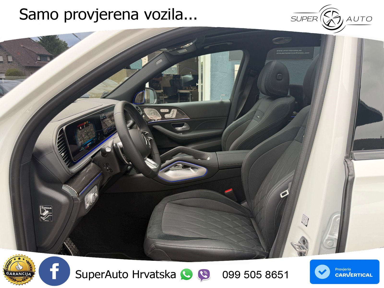 Mercedes-Benz GLS AMG GLS 63 V8 EQ Boost 4MATIC+ AMG SPEEDSHIFT TCT 9G ACC+HEAD+4xGR SJED+360+PANO