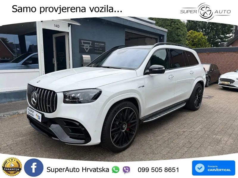 Mercedes-Benz GLS AMG GLS 63 V8 EQ Boost 4MATIC+ AMG SPEEDSHIFT TCT 9G ACC+HEAD+4xGR SJED+360+PANO