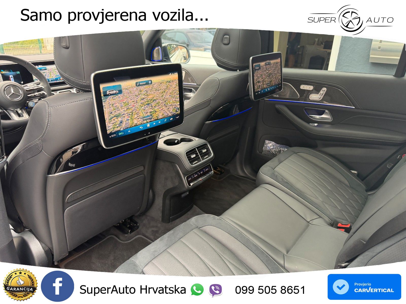 Mercedes-Benz GLS AMG GLS 63 V8 EQ Boost 4MATIC+ AMG SPEEDSHIFT TCT 9G ACC+HEAD+4xGR SJED+360+PANO