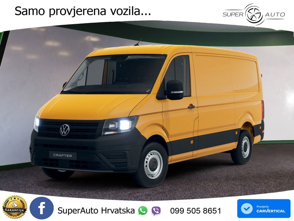 Volkswagen Crafter 35 Kasten L2H1 AHK KAMERA SPURH. BT PDC 140 KS