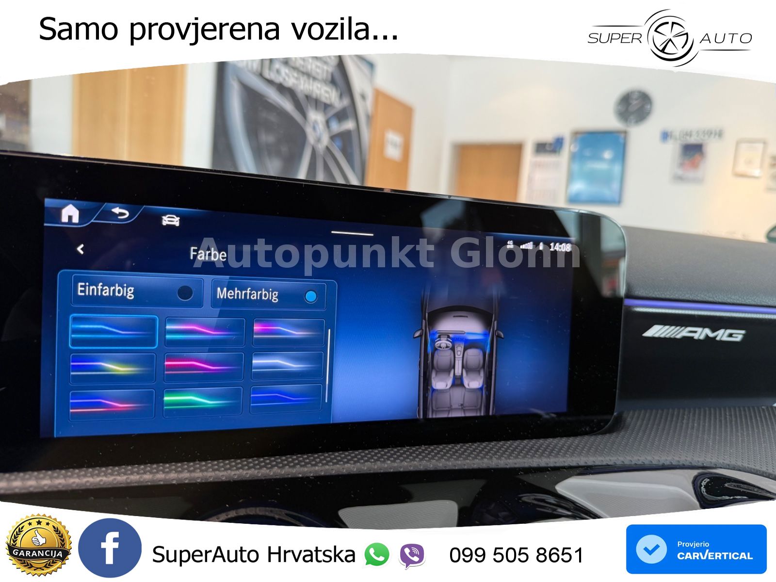 Mercedes-Benz AMG A 45 S 4MATIC+ AMG SPEEDSHIFT DCT 8G LED+GR SJED+ACC