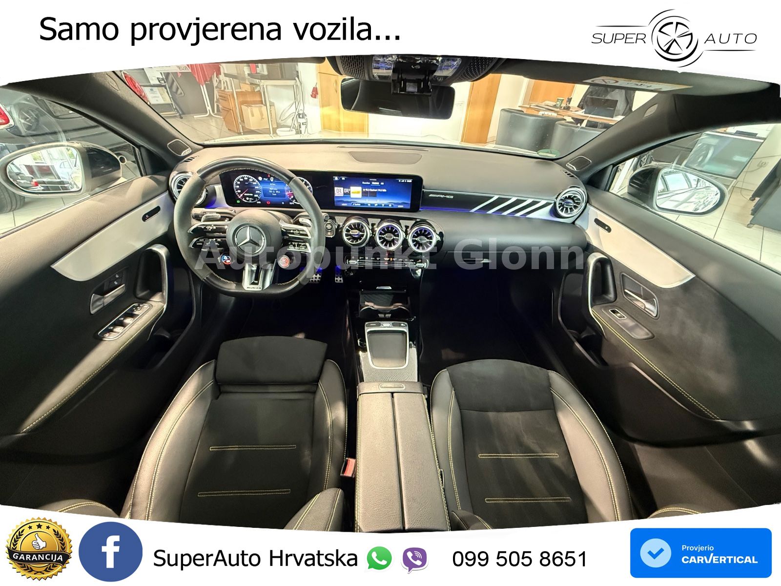 Mercedes-Benz AMG A 45 S 4MATIC+ AMG SPEEDSHIFT DCT 8G LED+GR SJED+ACC