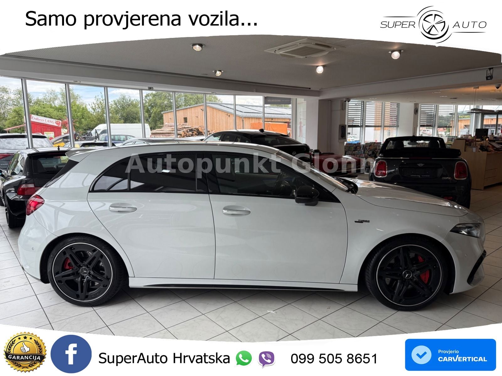 Mercedes-Benz AMG A 45 S 4MATIC+ AMG SPEEDSHIFT DCT 8G LED+GR SJED+ACC
