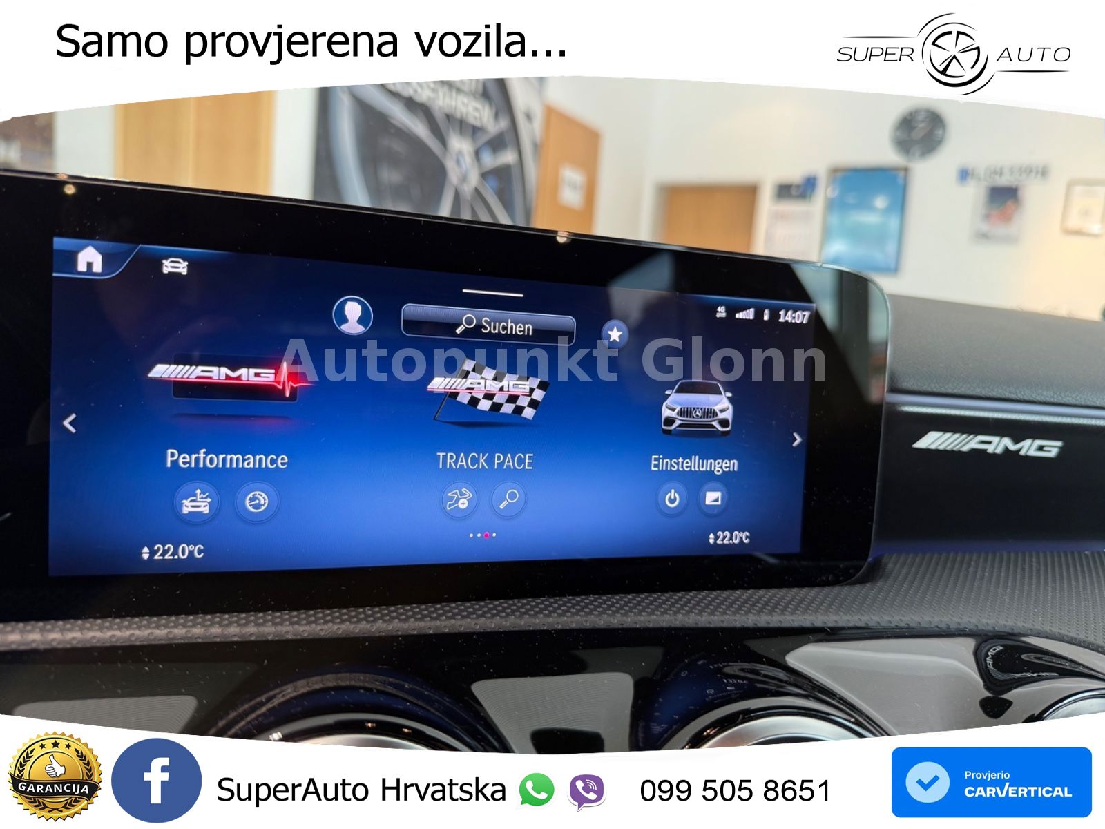 Mercedes-Benz AMG A 45 S 4MATIC+ AMG SPEEDSHIFT DCT 8G LED+GR SJED+ACC