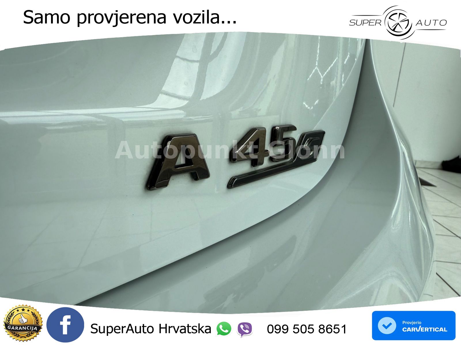 Mercedes-Benz AMG A 45 S 4MATIC+ AMG SPEEDSHIFT DCT 8G LED+GR SJED+ACC