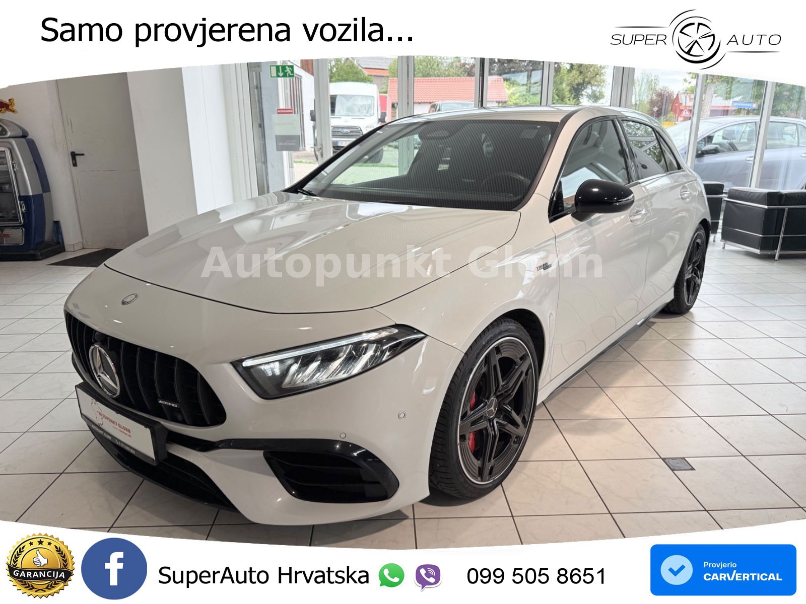 Mercedes-Benz AMG A 45 S 4MATIC+ AMG SPEEDSHIFT DCT 8G LED+GR SJED+ACC
