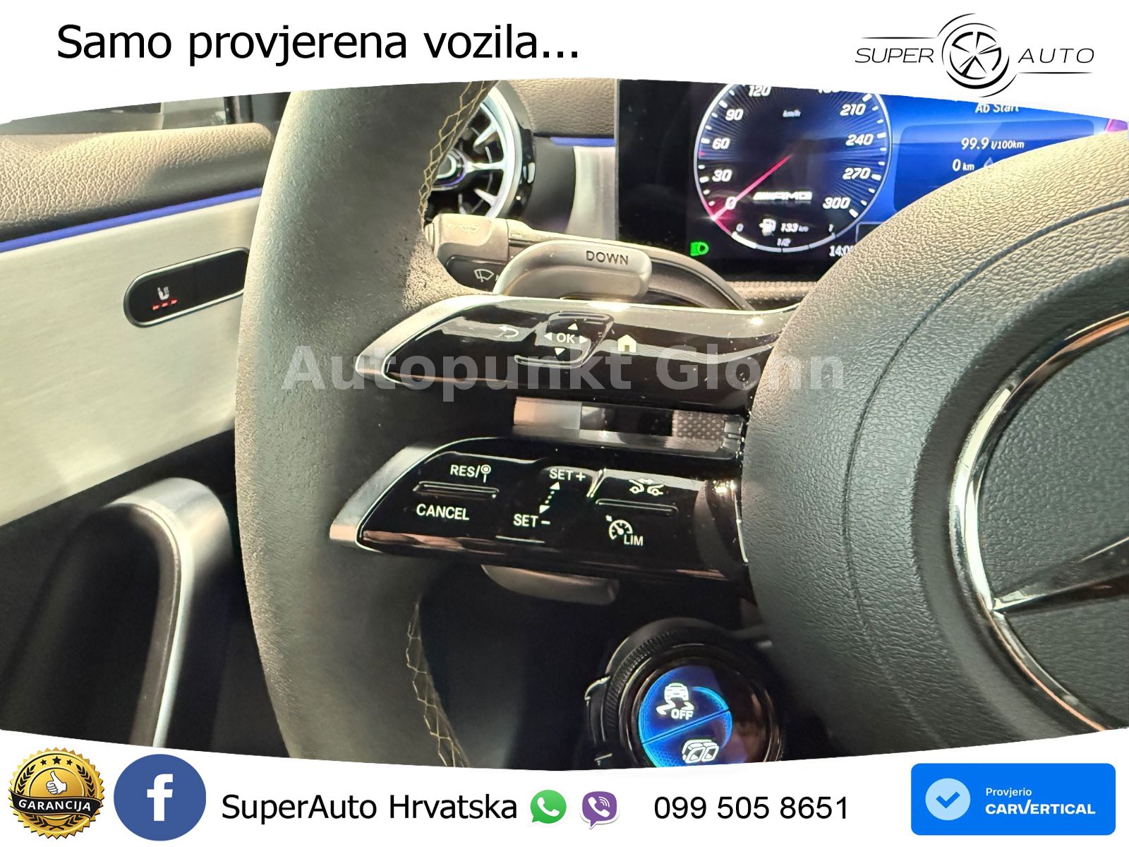 Mercedes-Benz AMG A 45 S 4MATIC+ AMG SPEEDSHIFT DCT 8G LED+GR SJED+ACC
