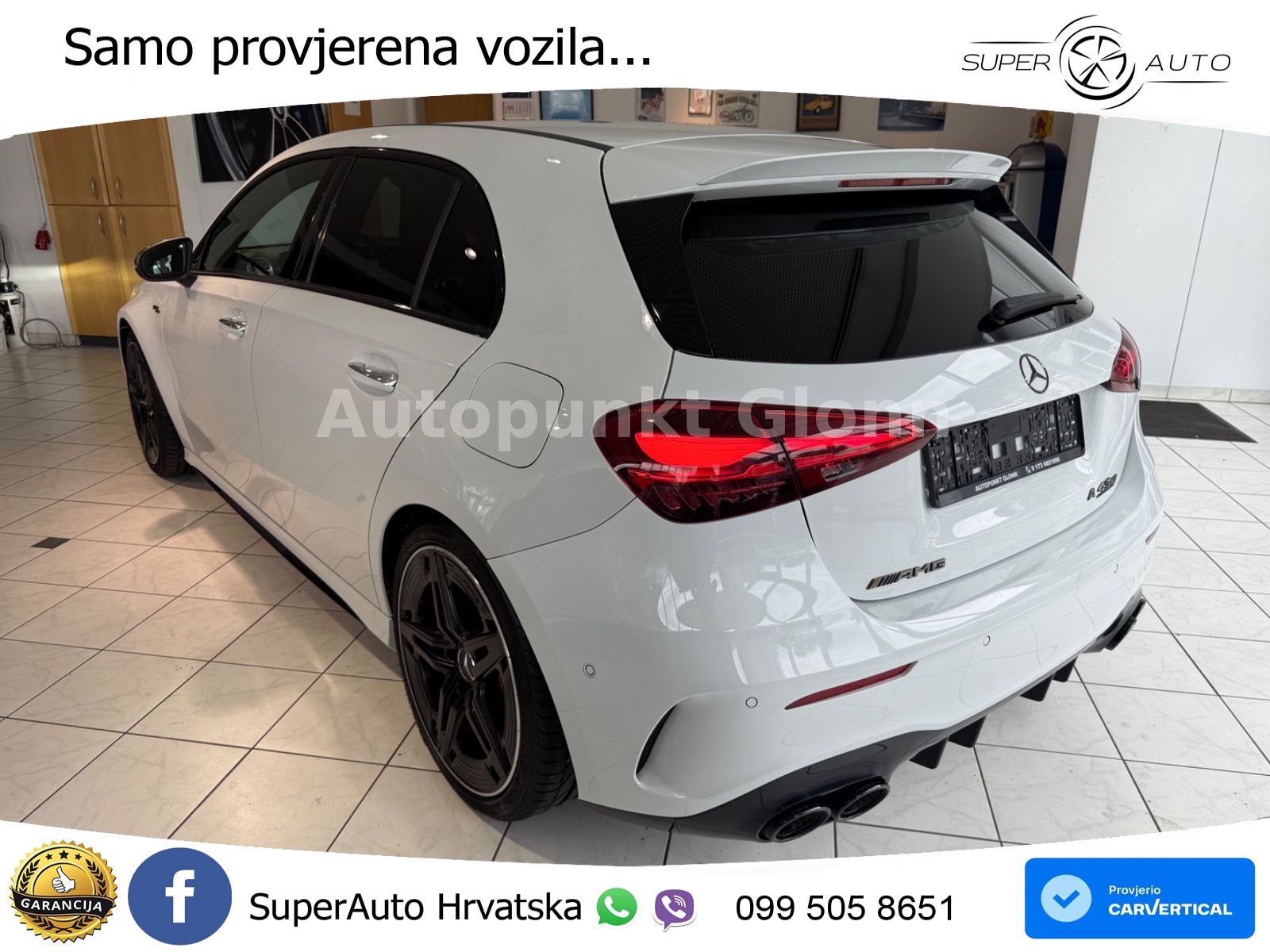 Mercedes-Benz AMG A 45 S 4MATIC+ AMG SPEEDSHIFT DCT 8G LED+GR SJED+ACC