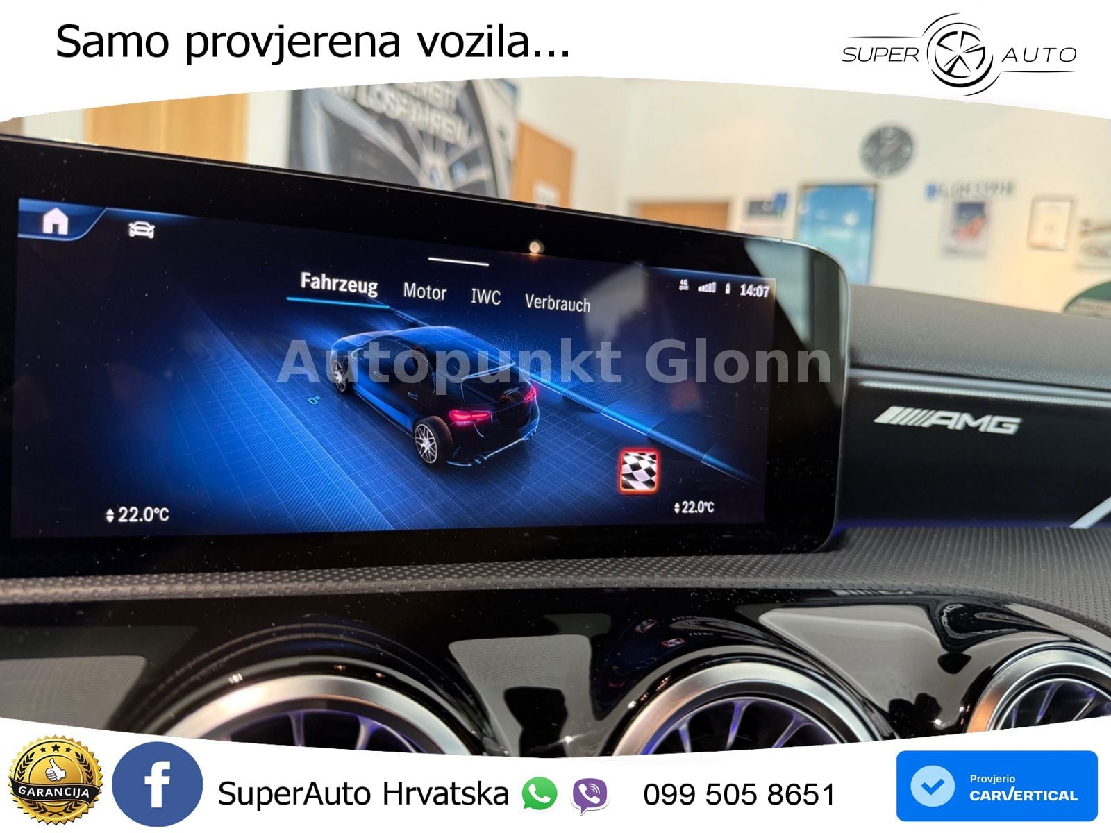 Mercedes-Benz AMG A 45 S 4MATIC+ AMG SPEEDSHIFT DCT 8G LED+GR SJED+ACC