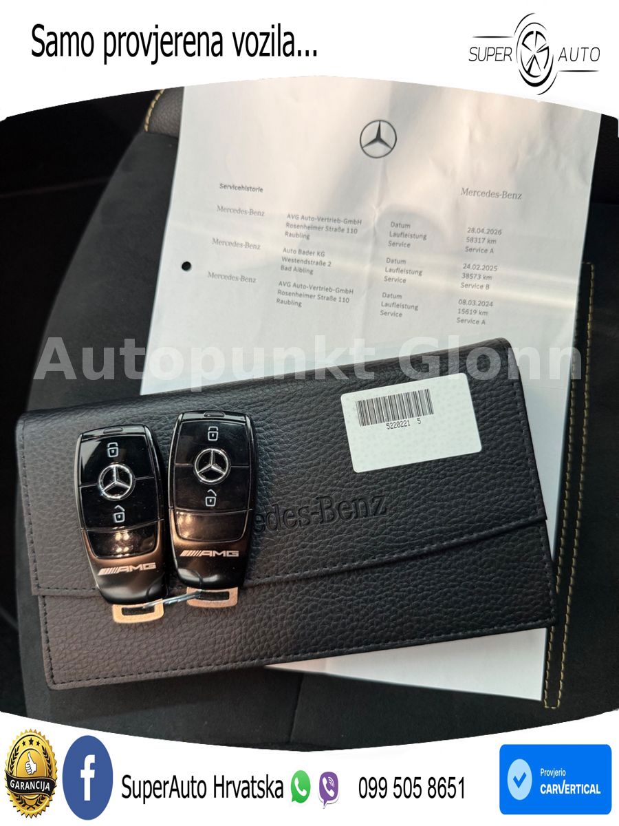 Mercedes-Benz AMG A 45 S 4MATIC+ AMG SPEEDSHIFT DCT 8G LED+GR SJED+ACC