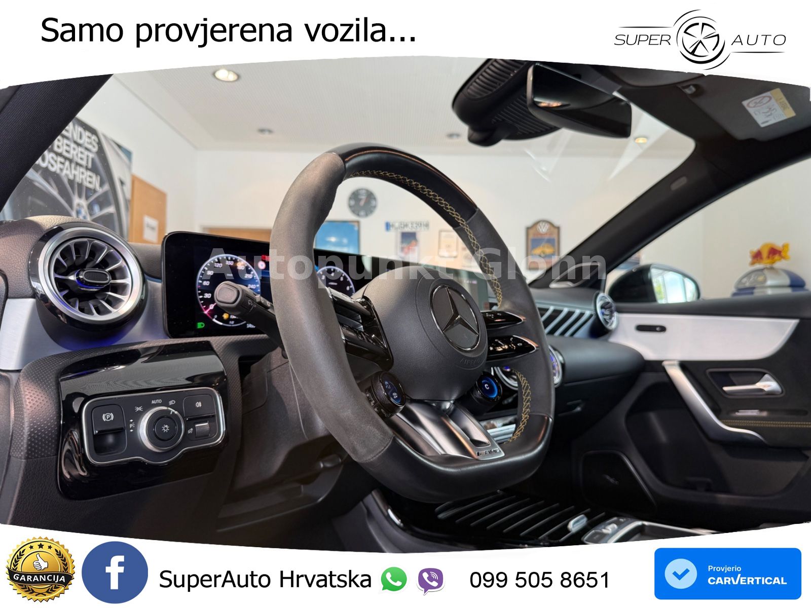 Mercedes-Benz AMG A 45 S 4MATIC+ AMG SPEEDSHIFT DCT 8G LED+GR SJED+ACC
