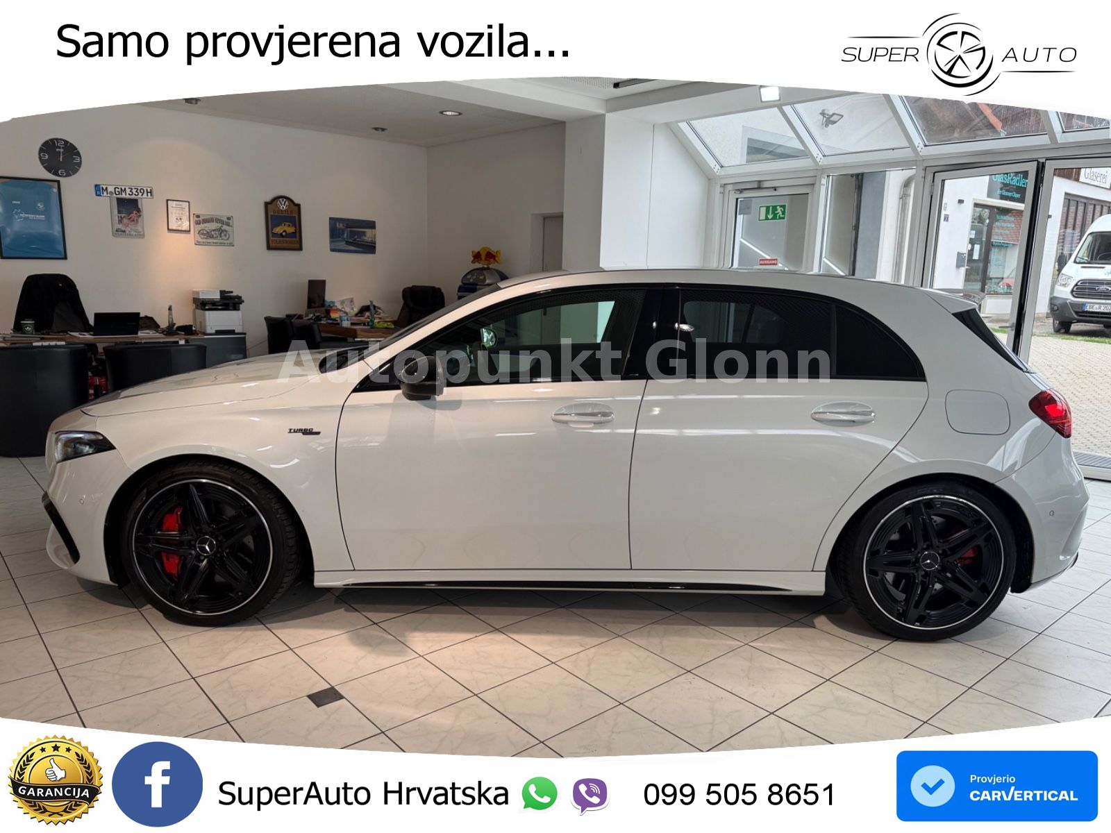 Mercedes-Benz AMG A 45 S 4MATIC+ AMG SPEEDSHIFT DCT 8G LED+GR SJED+ACC