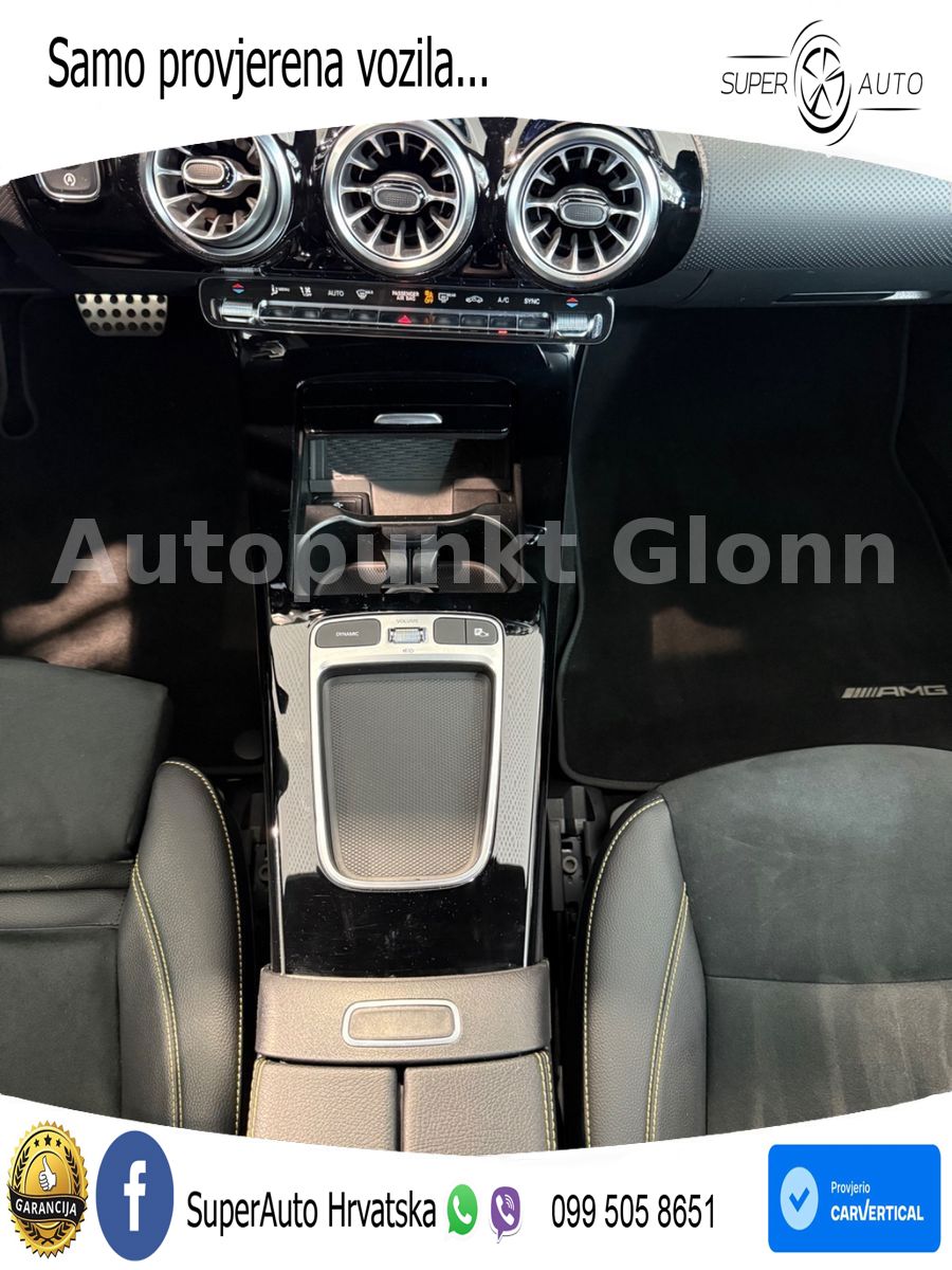 Mercedes-Benz AMG A 45 S 4MATIC+ AMG SPEEDSHIFT DCT 8G LED+GR SJED+ACC