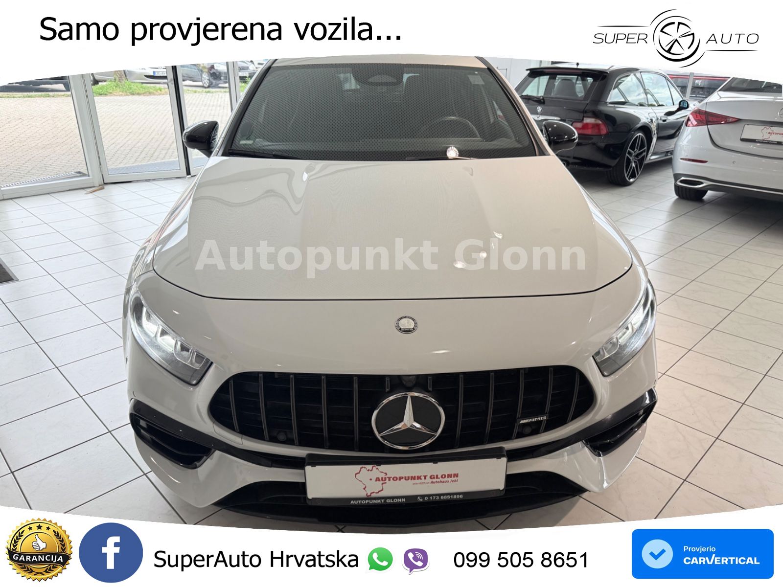 Mercedes-Benz AMG A 45 S 4MATIC+ AMG SPEEDSHIFT DCT 8G LED+GR SJED+ACC