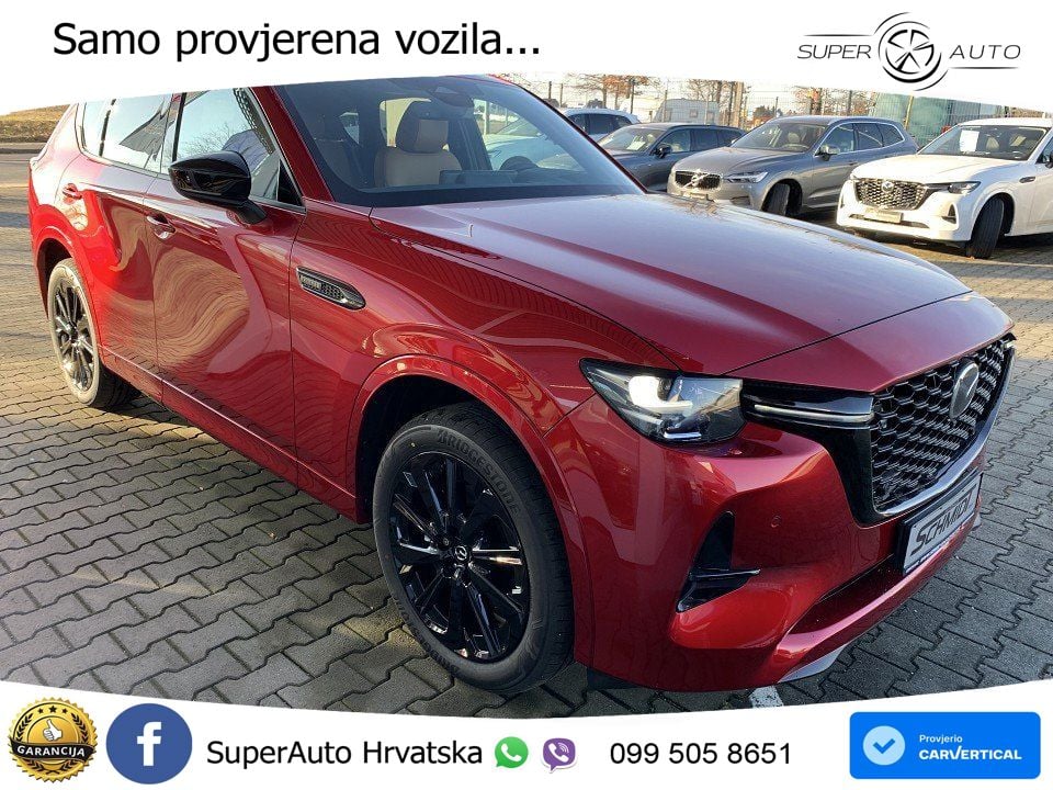 Mazda CX-60 3.3 e-Skyactiv D (254 KS) AWD Automatic MATRIX+GR SJED+KAM