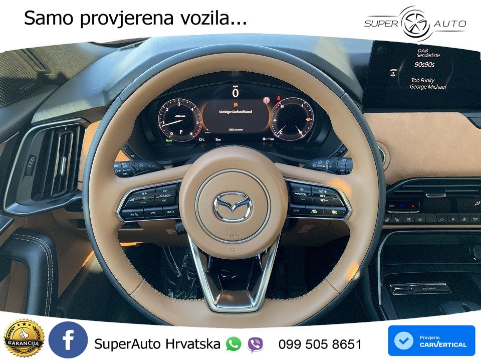 Mazda CX-60 3.3 e-Skyactiv D (254 KS) AWD Automatic MATRIX+GR SJED+KAM